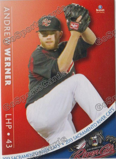 2013 Sacramento River Cats Andrew Werner