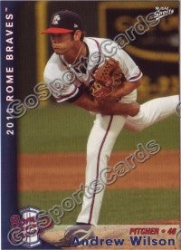2010 Rome Braves Andrew Wilson