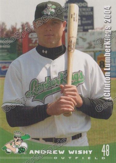 2004 Clinton Lumberkings Andrew Wishy