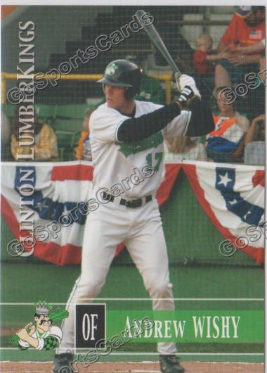 2005 Clinton Lumberkings Andrew Wishy