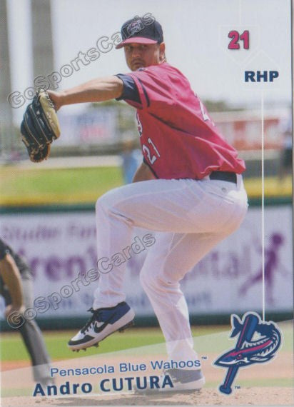 2019 Pensacola Blue Wahoos Andro Cutura