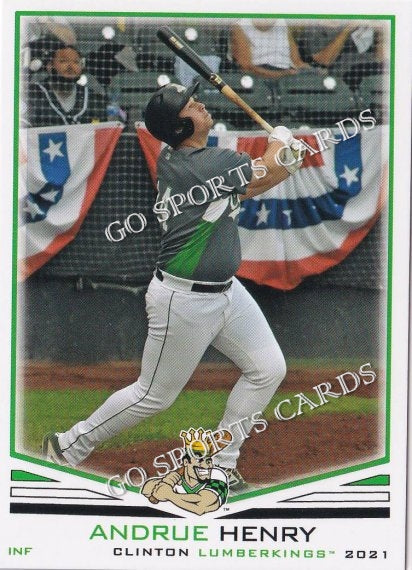 2021 Clinton LumberKings Andrue Henry
