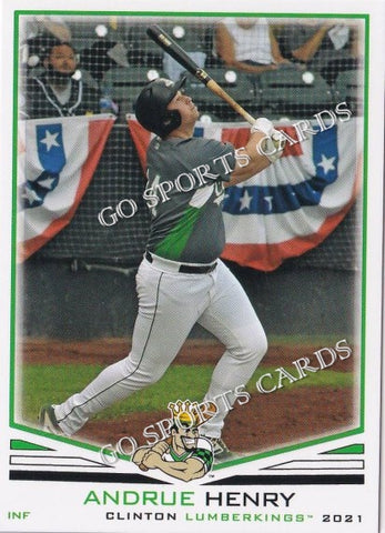2021 Clinton LumberKings Andrue Henry