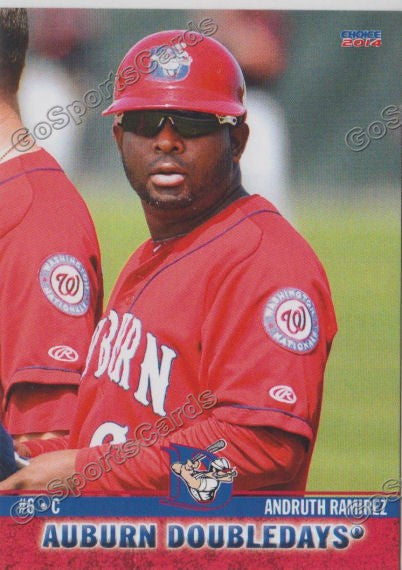 2014 Auburn Doubledays Andruth Ramirez
