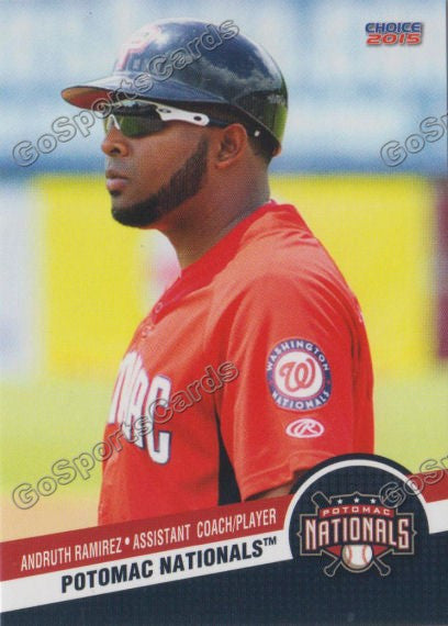 2015 Potomac Nationals Andruth Ramirez