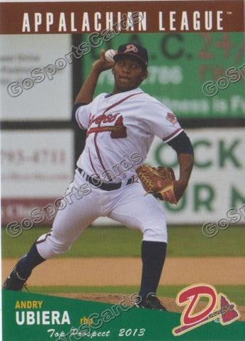 2013 Appalachian League Top Prospect Andry Ubiera