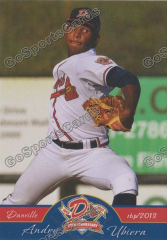 2013 Danville Braves Andry Ubiera