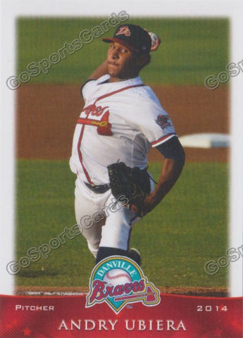2014 Danville Braves Andry Ubiera