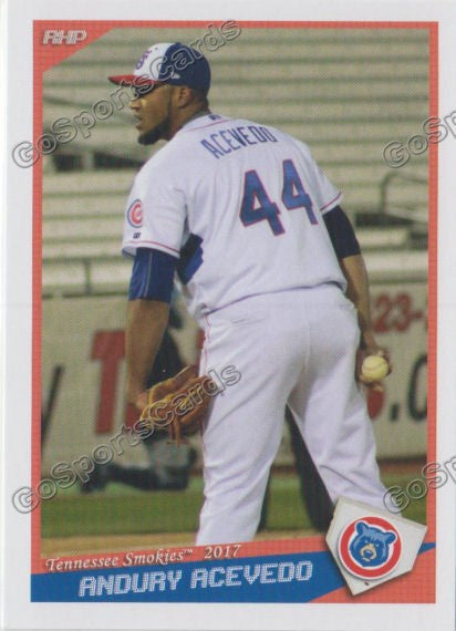 2017 Tennessee Smokies Andury Acevedo