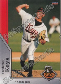 2009 Frederick Keys SGA Andy Barb