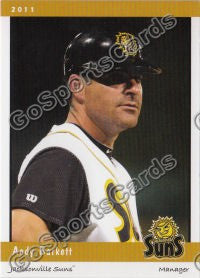2011 Jacksonville Suns Andy Barkett