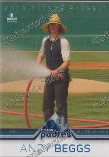 2013 Tucson Padres Andy Beggs