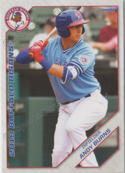 2019 Buffalo Bisons Andy Burns