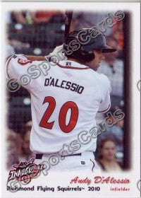 2010 Richmond Flying Squirrels Andy D'Alessio