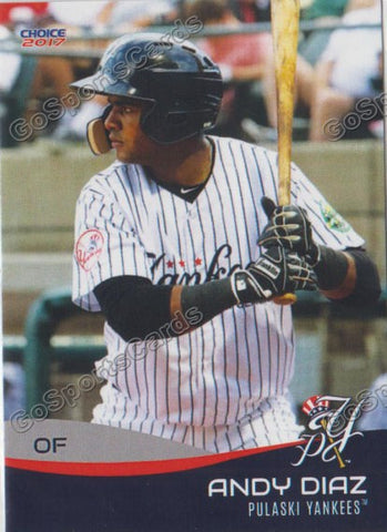 2017 Pulaski Yankees Andy Diaz