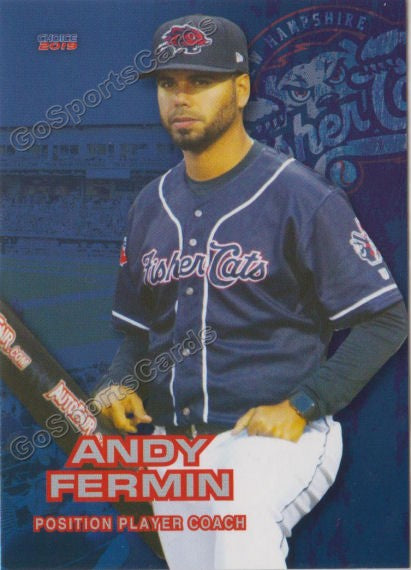 2019 New Hampshire Fisher Cats Andy Fermin