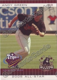 2005 Pacific Coast League All-Star Game Multi-Ad Andy Green