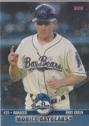 2013 Mobile BayBears Andy Green