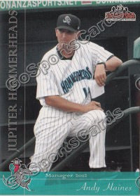 2012 Jupiter Hammerheads Andy Haines