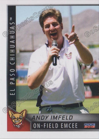 2015 El Paso Chihuahuas Andy Imfeld