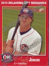 2010 Oklahoma City RedHawks Andy Jenkins