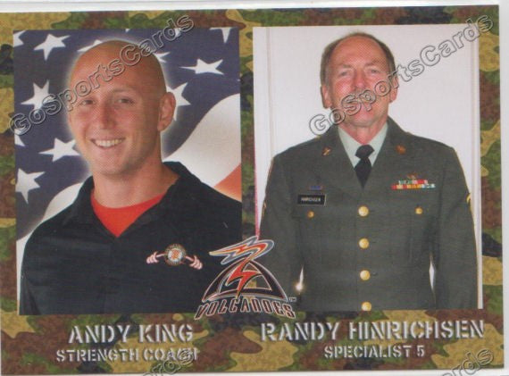 2014 Salem Keizer Volcanoes Military SGA Andy King