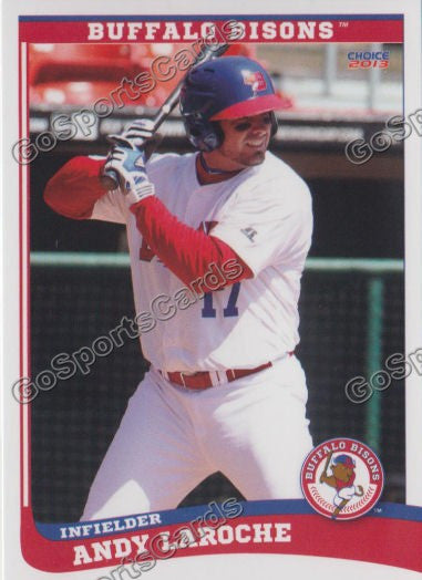 2013 Buffalo Bisons Andy Laroche