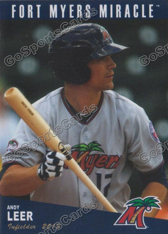 2013 Fort Myers Miracle Andy Leer