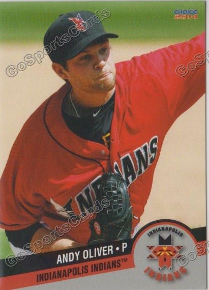 2014 Indianapolis Indians Andy Oliver