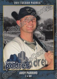 2011 Tucson Padres Andy Parrino