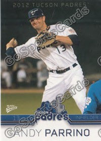2012 Tucson Padres Andy Parrino
