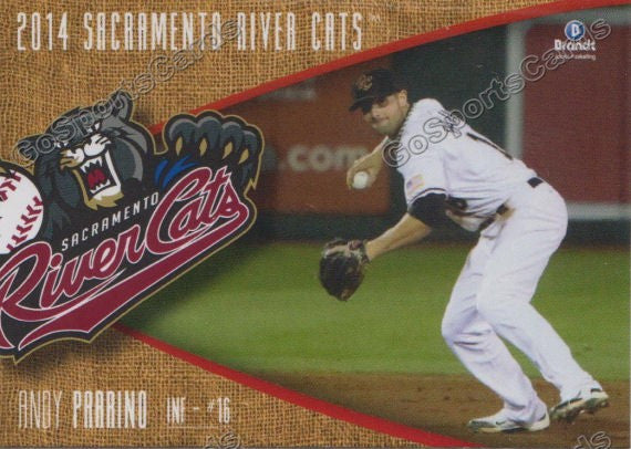 2014 Sacramento River Cats Andy Parrino