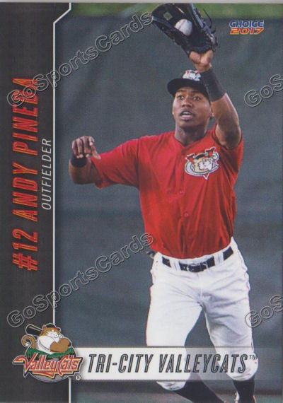 2017 Tri City ValleyCats Andy Pineda
