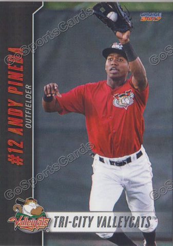 2017 Tri City ValleyCats Andy Pineda