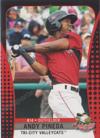 2018 Tri City ValleyCats Andy Pineda