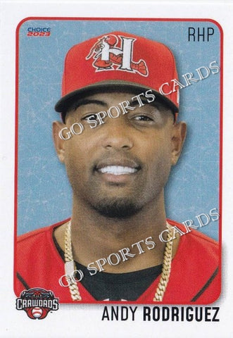 2023 Hickory Crawdads 1st Andy Rodriguez