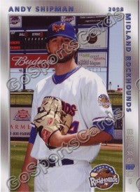 2008 Midland RockHounds Andy Shipman