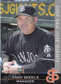 2009 San Jose Giants Andy Skeels