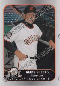 2012 San Jose Giants Andy Skeels