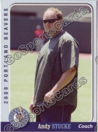 2009 Portland Beavers Andy Stucke