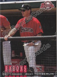 2011 Birmingham Barons Andy Tomberlin