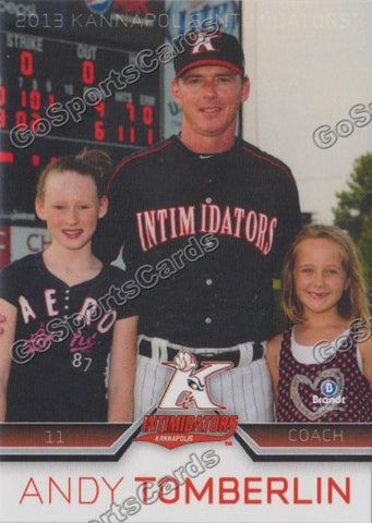 2013 Kannapolis Intimidators Andy Tomberlin