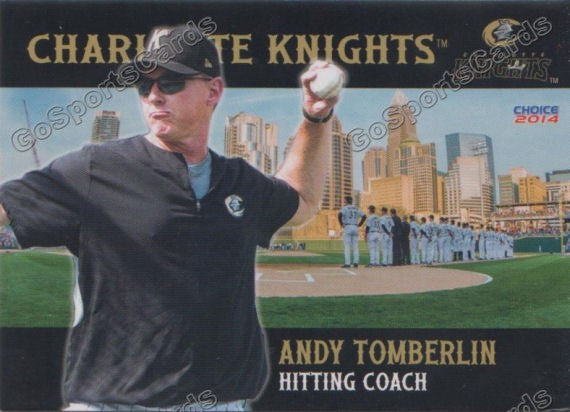 2014 Charlotte Knights Andy Tomberlin