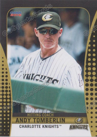 2016 Charlotte Knights Andy Tomberlin