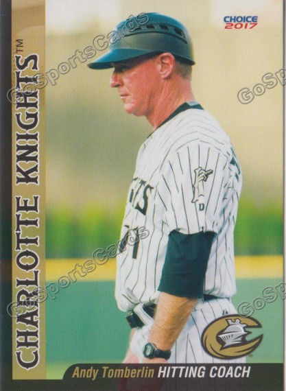 2017 Charlotte Knights Andy Tomberlin