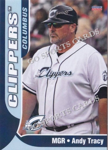 2022 Columbus Clippers Andy Tracy
