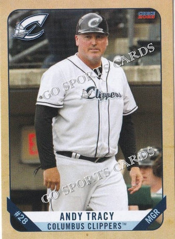 2023 Columbus Clippers Andy Tracy