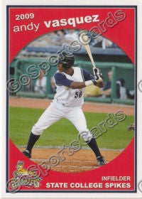 2009 State College Spikes Andy Vasquez