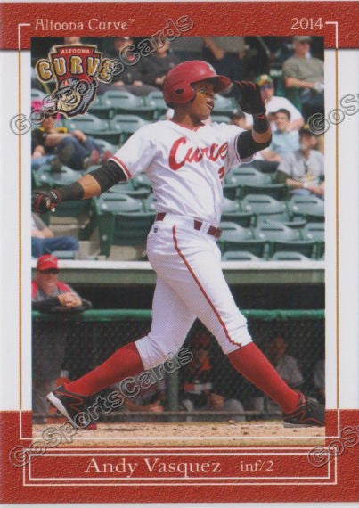2014 Altoona Curve Andy Vasquez