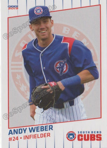 2019 South Bend Cubs Andy Weber